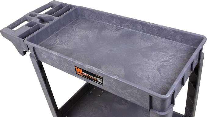 WEN Service Utility Cart, 500-Pound Capacity, 40 x 17-Inch - Image 3