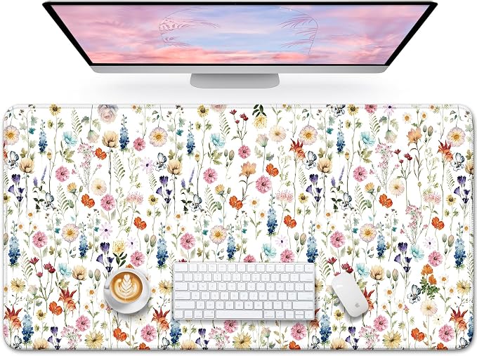 Large Mouse Pad for Desktop, Cute Desk Mat Pad Protector for Work & Gaming by Zapdesk