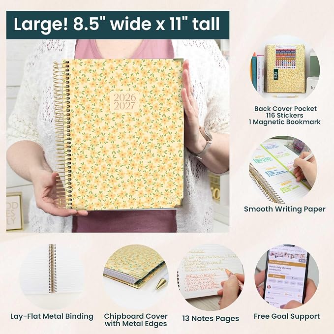 bloom daily planners HARDCOVER Planner 2026-2027 Academic Year - Image 5