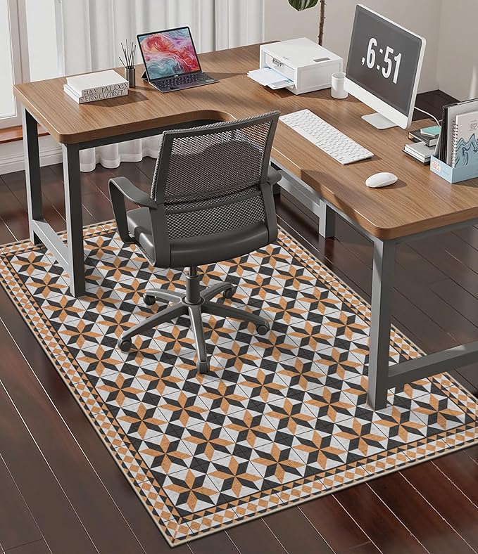 chakme Office Chair Mat for Hardwood Floor, Machine Wash by CHAKME