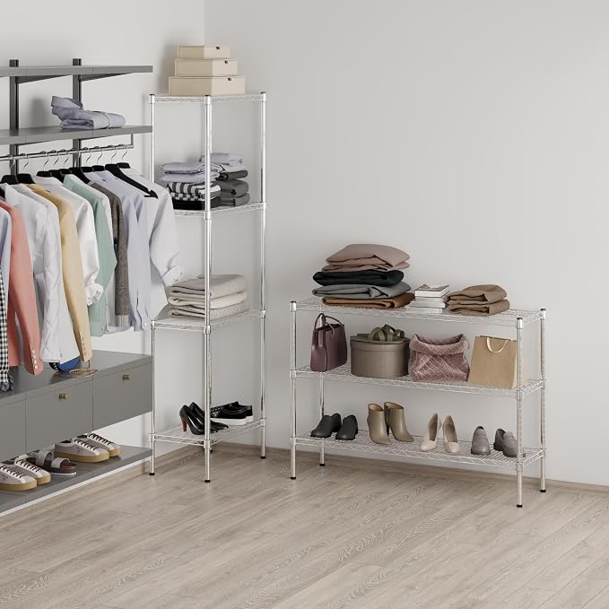 Regal Altair 14" Deep x 48" Wide x 34" Height Wire Shelving Kit | 3-Tier | NSF - Image 7