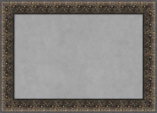 Amanti Art Black Framed Magnetic Board 21x29 Medium Vision Board by AmantiArt