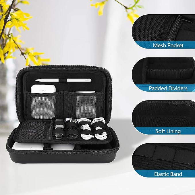 ProCase Hard Travel Electronic Organizer Case - Image 5