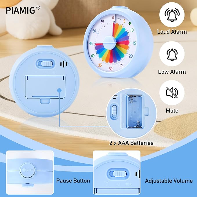 Visual Timer, 60-Minute Countdown Timer - Image 4