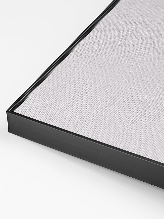 Lightomorrow Bulletin Board 30 x 20 inches, Lavender Gray Pin Board - Image 3
