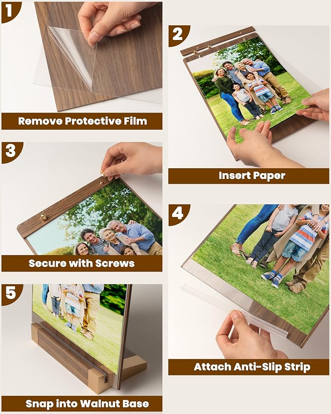 Acrylic Sign Holder 8.5 x 11 - Image 8