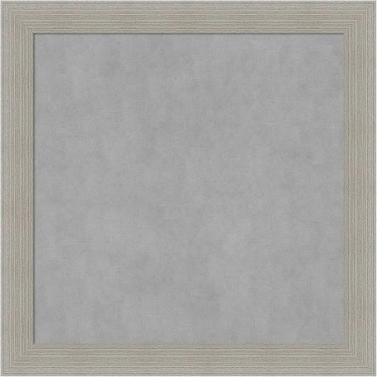 Amanti Art Grey Framed Magnetic Board 14x14 X-Small Vision Board by AmantiArt