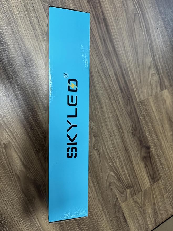 SKYLEO Led Desk Lamp for Home Office - 2400LM Ultra Bright Desk Light -Eye Caring Desk Lamp with Clamp - Adjustable Office Lamp with Remote Control- Easy Installation - 24W White-DeskLoop Office