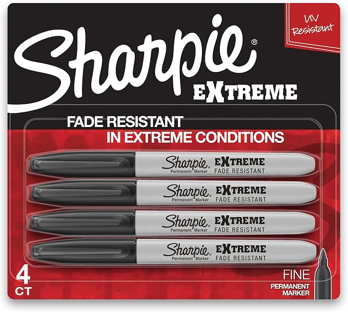 Sharpie Extreme Permanent Markers, Fine Point by Sharpie