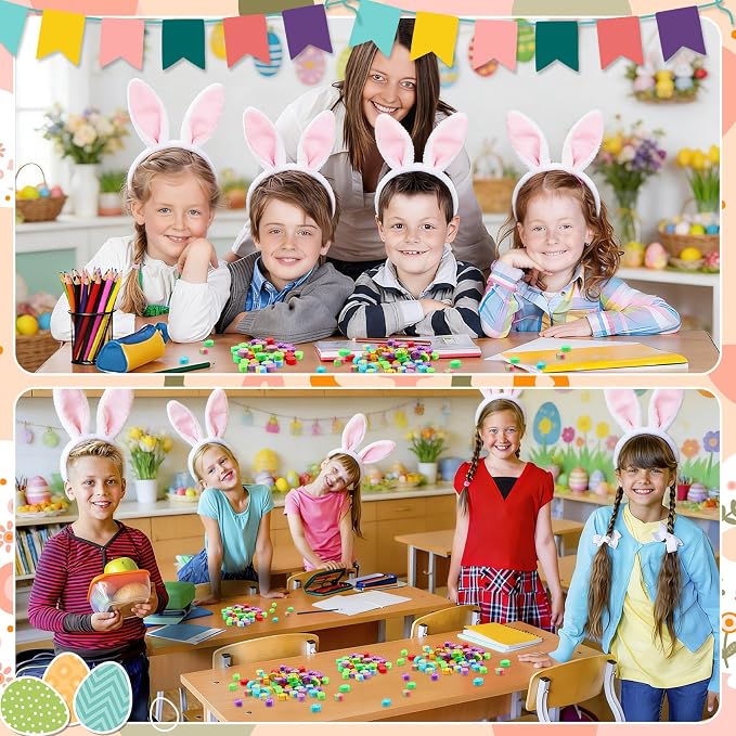 JUNEBRUSHS 150 Pcs Easter Egg Erasers Bulk, 9 Styles Mini Cute Rubber Erasers - Image 6