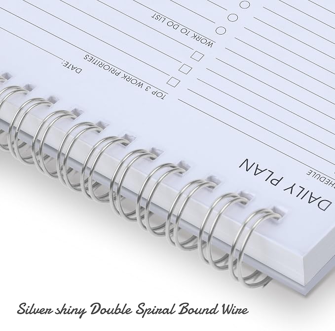 3PC Daily Shedule Planner Hourly Appointment Planner Personal Organizer - Image 9