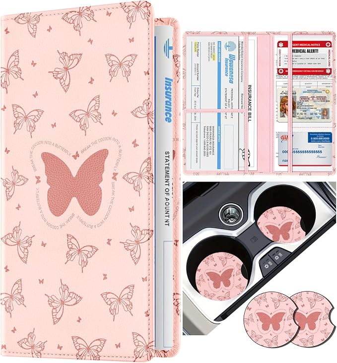 Slohif Car Registration and Insurance Holder by Slohif