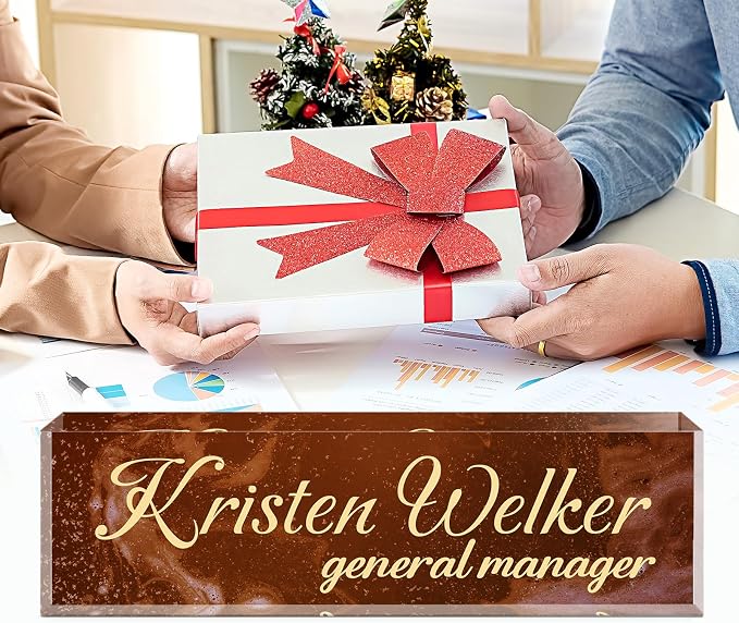 Name Plate for Desk, Desk Name Plate Personalized, Office Decor for Women Men - Image 5