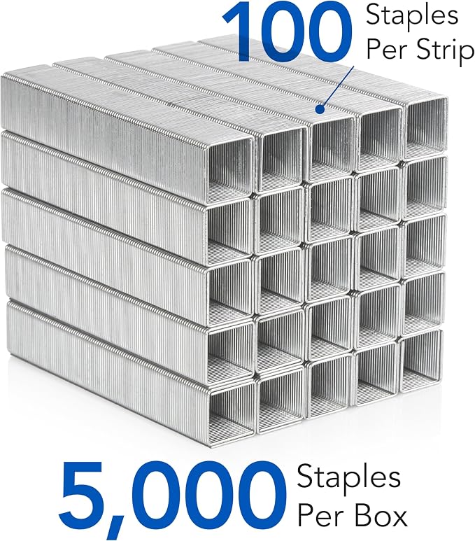 Swingline Staples, Heavy Duty for Desktop Staplers, 1/2" Length - Image 5