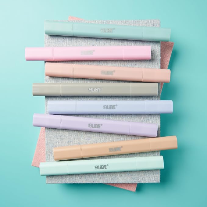 BLIEVE Bible Highlighters No Bleed Through, Pastel Colors, Dual Tip, 8 Pack | - Image 8