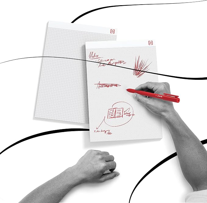 STAPLES Notepads, 8.25” x 11.75”, Wide Ruled, 50 Sheets/Pad - Image 8
