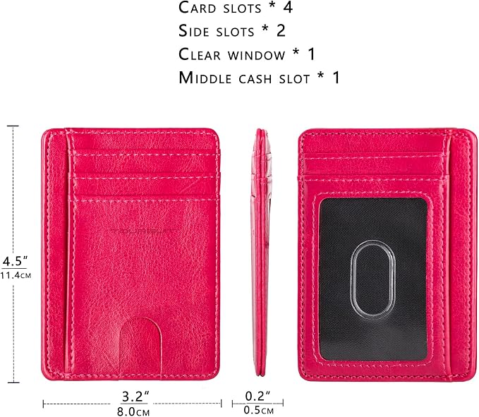TOURSUIT Travel Minimalist Slim Front Pocket Wallet - Image 4