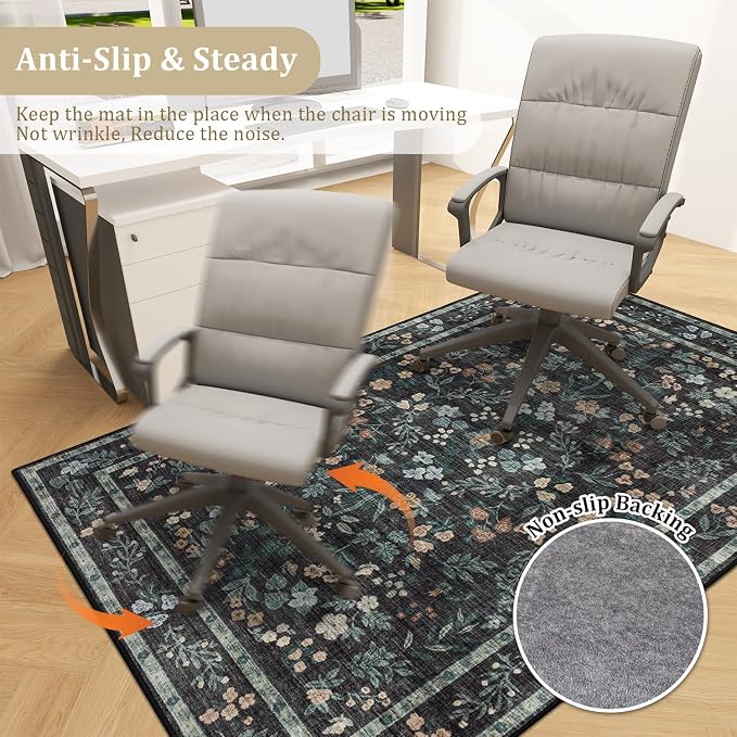 chakme Office Chair Mat for Hardwood Floor, Machine Wash - Image 5