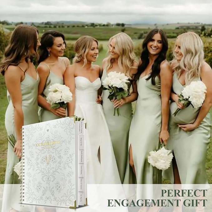 Bride Squad Wedding Planner Book and Organizer | Bridal Wedding Planner Book - Image 7