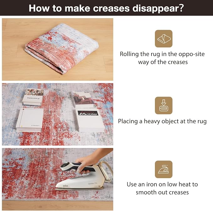 40"x50" Modern Abstract Office Chair Rug, Under Desk Rugs - Image 6
