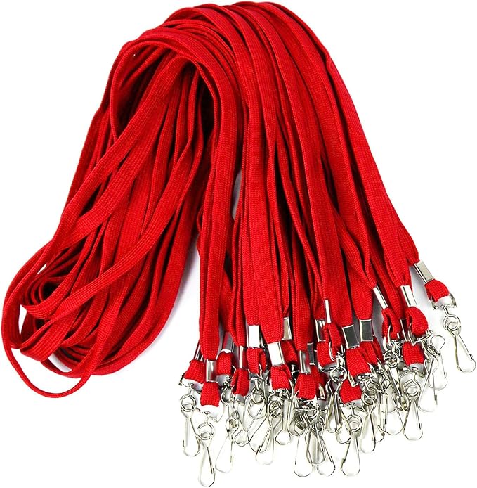 Ollain Badge Lanyards Flat Lanyard Swivel Hooks Durably Neck Bulk Lanyards by Ollain