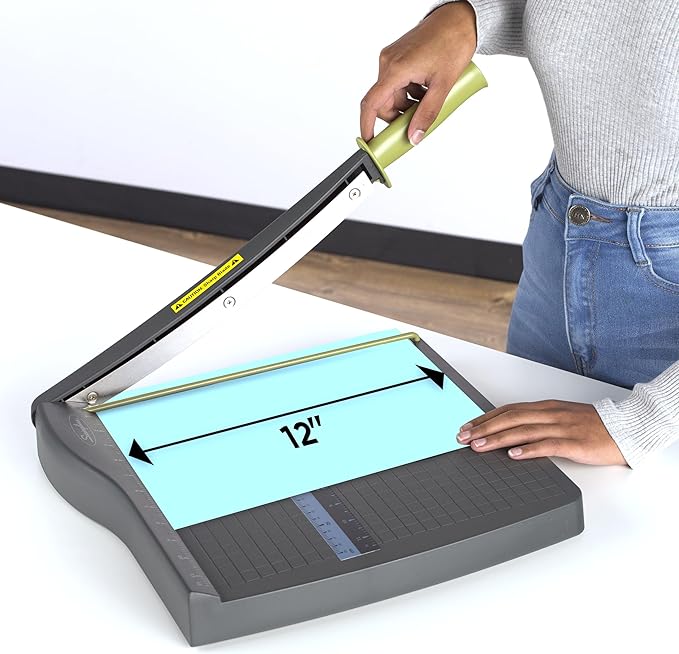 Swingline Paper Cutter, Guillotine Trimmer, 10 Sheet Capacity, ClassicCut Lite - Image 3