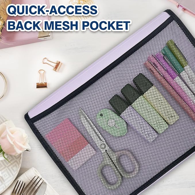 H4D 13-Pocket Accordion File Organizer - Image 8