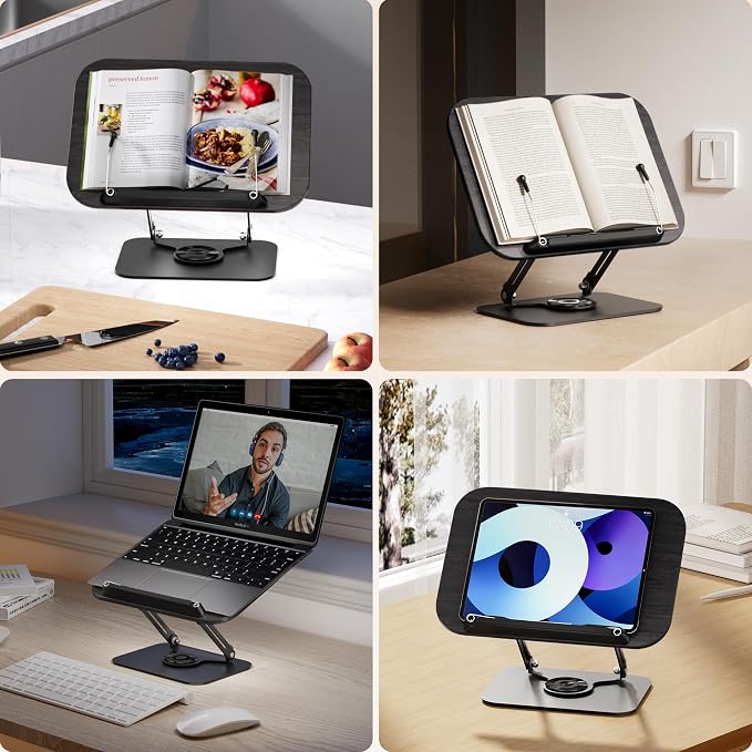 SupeDesk Book Stand for Reading, Adjustable Book Holder - Image 3