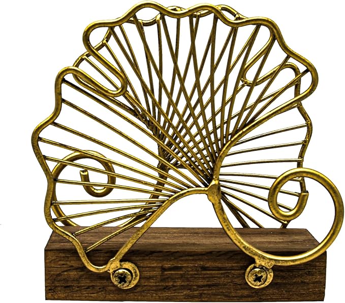Leaves Vertical Napkin Holder, Contemporary Disposable Paper Hand Tower Storage - Image 7