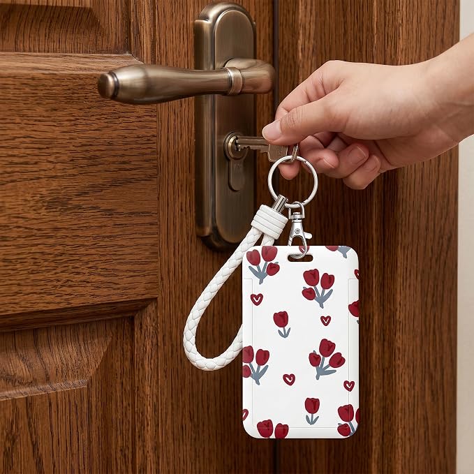 ID Card Badge Holder Key Chain - Image 7