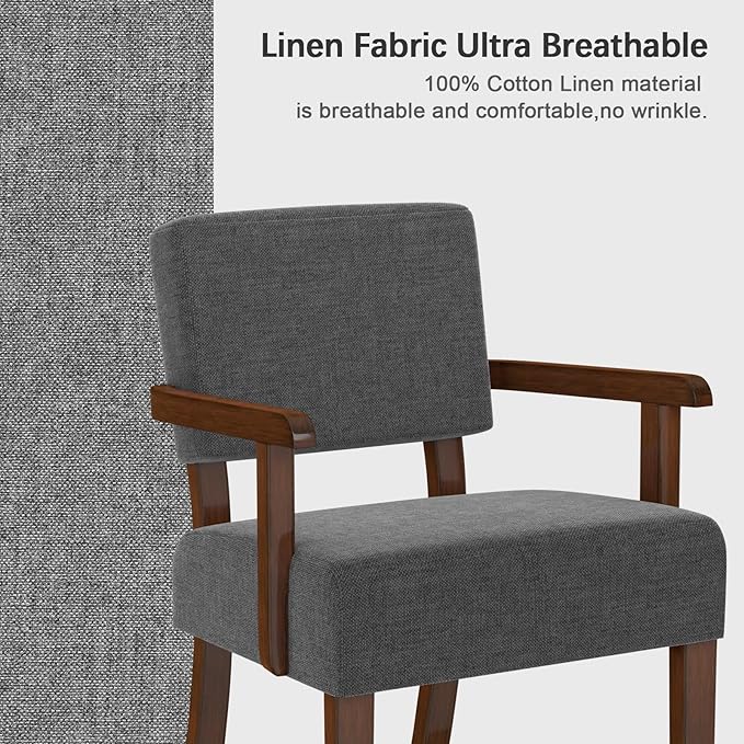 Oversize Accent Chair with Soft Seat and Armrests for Living, Dinning, Bedroom, Reading, Waiting Room-DeskLoop Office