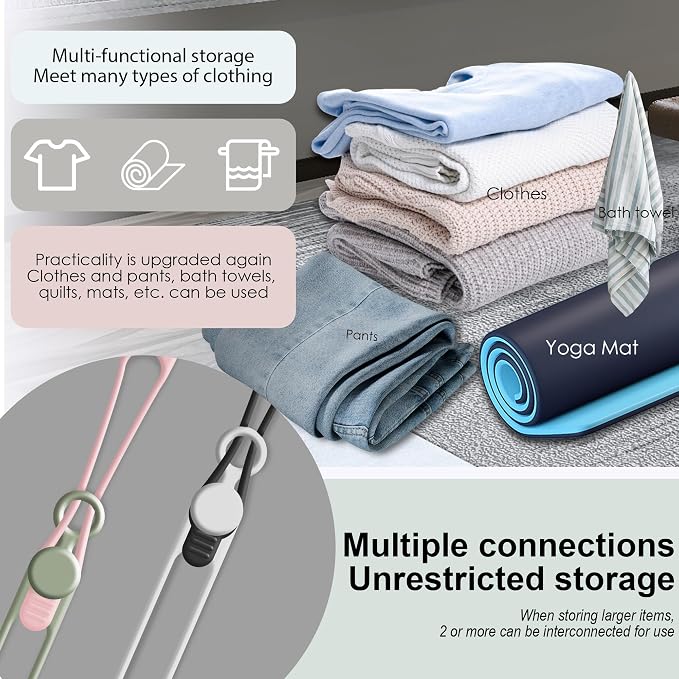 24Pcs Silicone Cable Straps Cord Organizer - Image 4