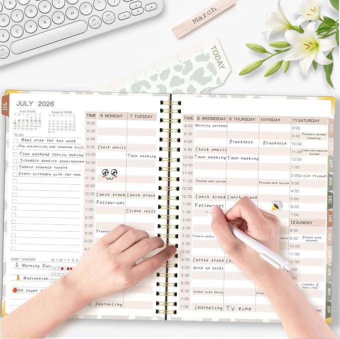 2026-2027 Academic Planner, Weekly & Monthly Appointment Book from Jul. 2026 - Image 3