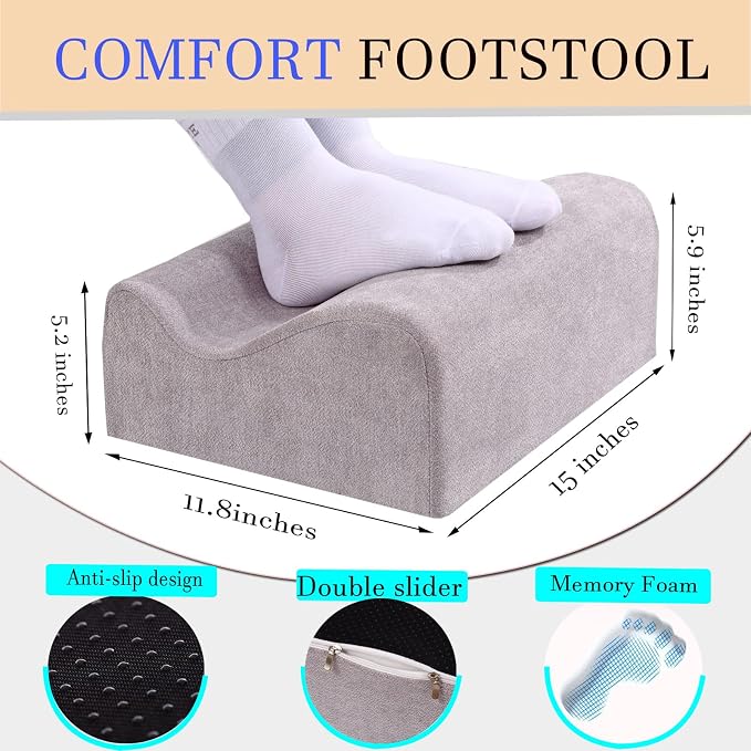 Work Foot Rest Under Desk, Comfort Foot Rest - Image 5