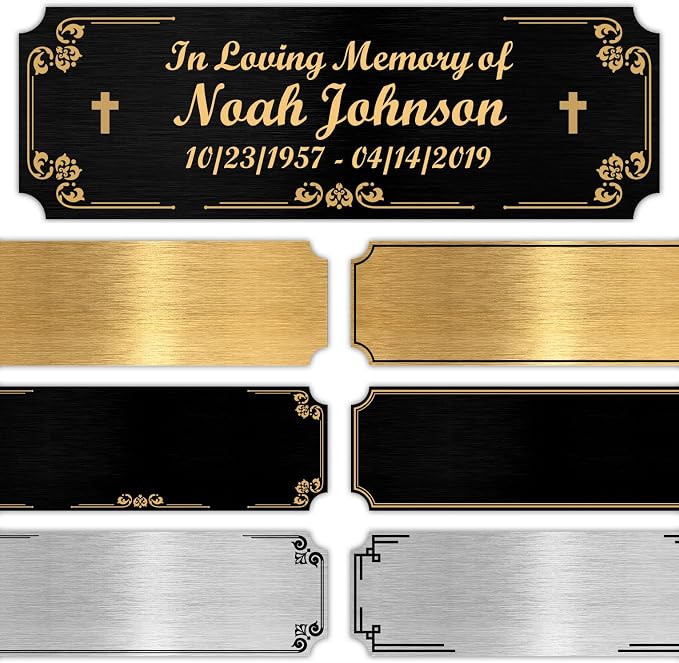 Personalized Engraved Name Plate 3" x 1" – Custom Metal Label - Image 4