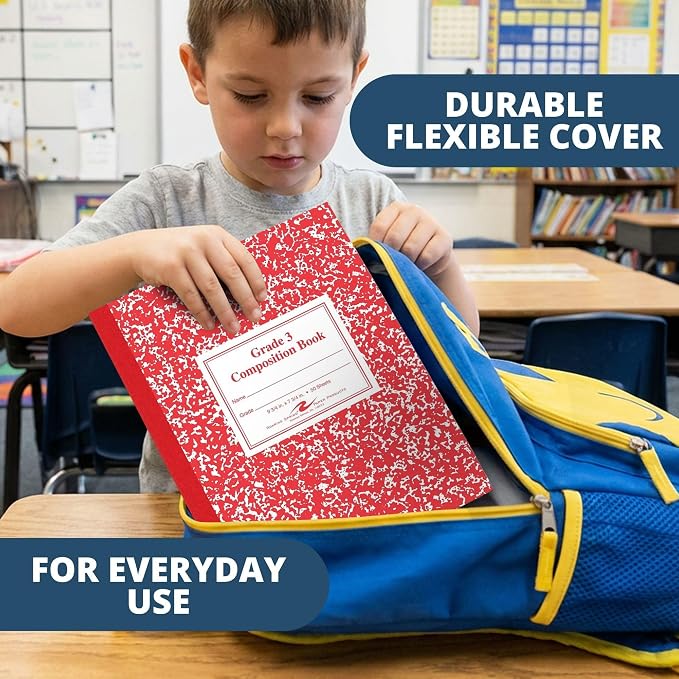 Roaring Spring Paper Products Composition Book, Grade 3 Ruled, 50 Sheets - Image 6