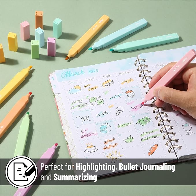 Mr. Pen- Aesthetic Highlighters, Chisel Tip, Summer Colors | Cute Highlighter - Image 5