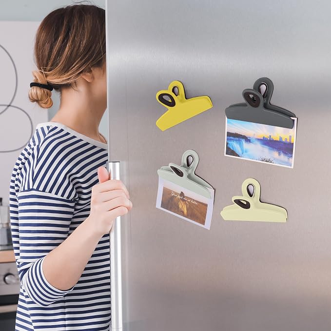 Mr. Pen- Magnetic Bag Clips, 4 Pack, Durable Plastic - Image 8