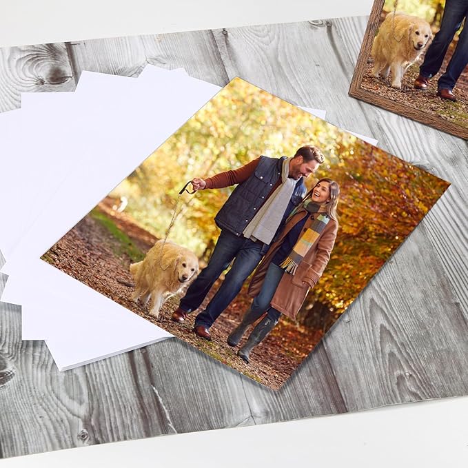 ZBEIVAN 13x19 Photo Paper, Glossy Photo Papers 25 Sheets, 13 x 19 Inkjet Printer Photo Paper for Dye Ink, 200 GSM-DeskLoop Office