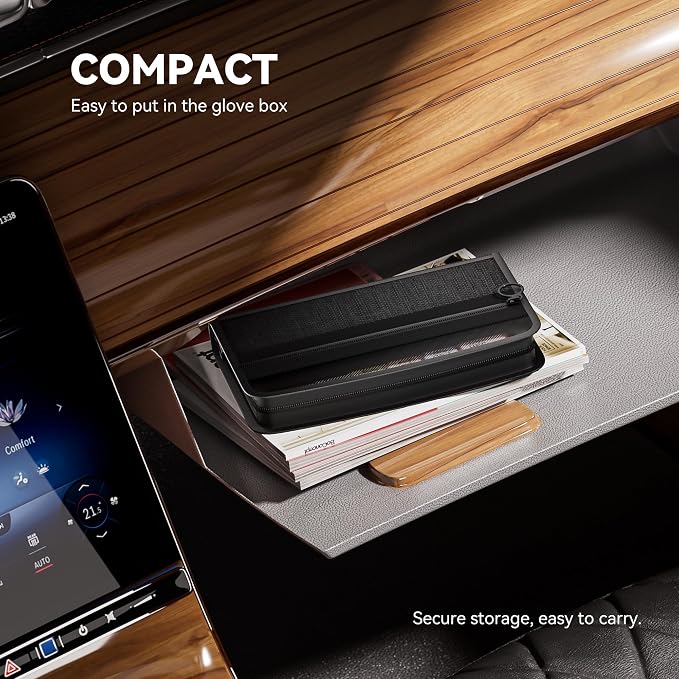 ThinkTex Receipt Coupon Organizer, 12 Pockets Small Accordion File Organizer - Image 7
