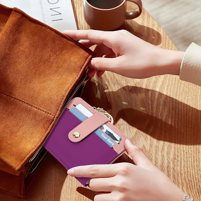 Airkit Small Wallet Women RFID, PU Leather Card Holder - Image 8