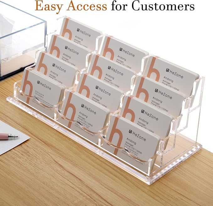 HeZone Business Card Holder Display - Image 6