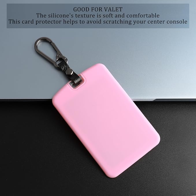 TANDRIVE 2PCS Silicone Key Card Holder Case Compatible - Image 3