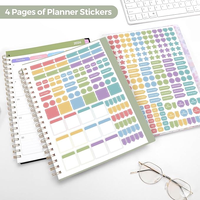 SKYDUE Teacher Planner 2026-2027 Academic Year, 8.5" x 11" Teacher Lesson - Image 3
