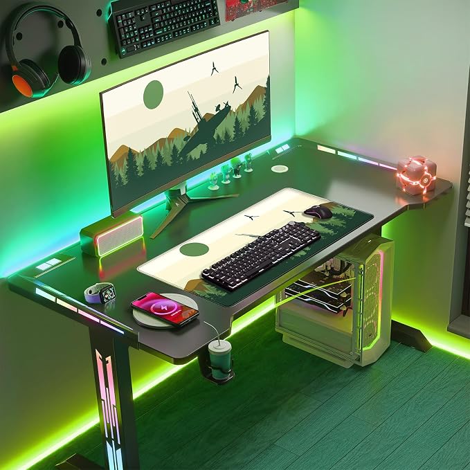 Spaceship XXL Large Gaming Mouse Pad Desk Mat Pad Non-Slip Rubber Base Desk Matt - Image 4