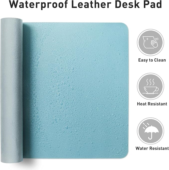 Aothia Faux Leather Desk Mat - Image 7