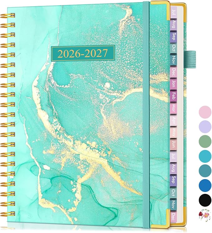 Academic Planner 2026-2027, 18 Months Weekly and Monthly Hardcover Planner by Unknown