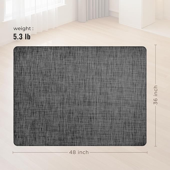 Office Chair Mat, Heavy Duty Floor Protector Rolling Chairs - Image 5