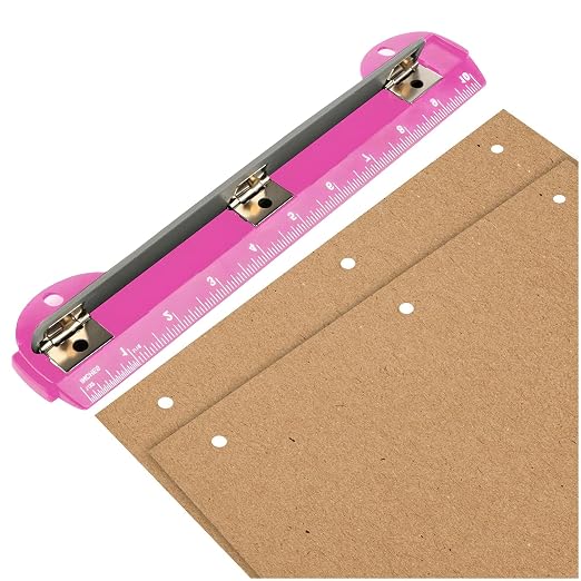 Performore 3 Hole Portable Paper Punch by RingBinder