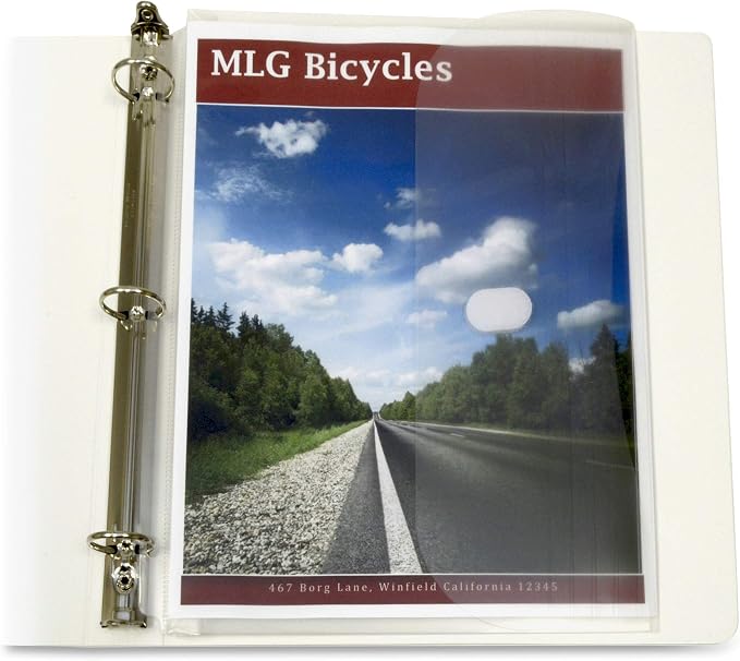 C-Line Poly Binder Pockets, 9.25 x 11.5 - Image 4